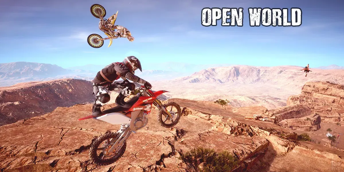 Tangkapan skrin Dirt MX Bikes KTM Motocross 3D