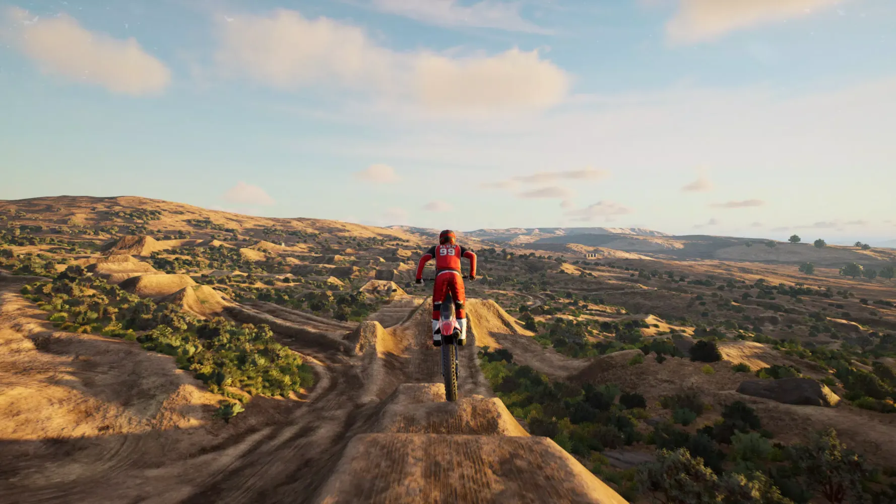 Desert Motocross Bike Stunts スクリーンショット