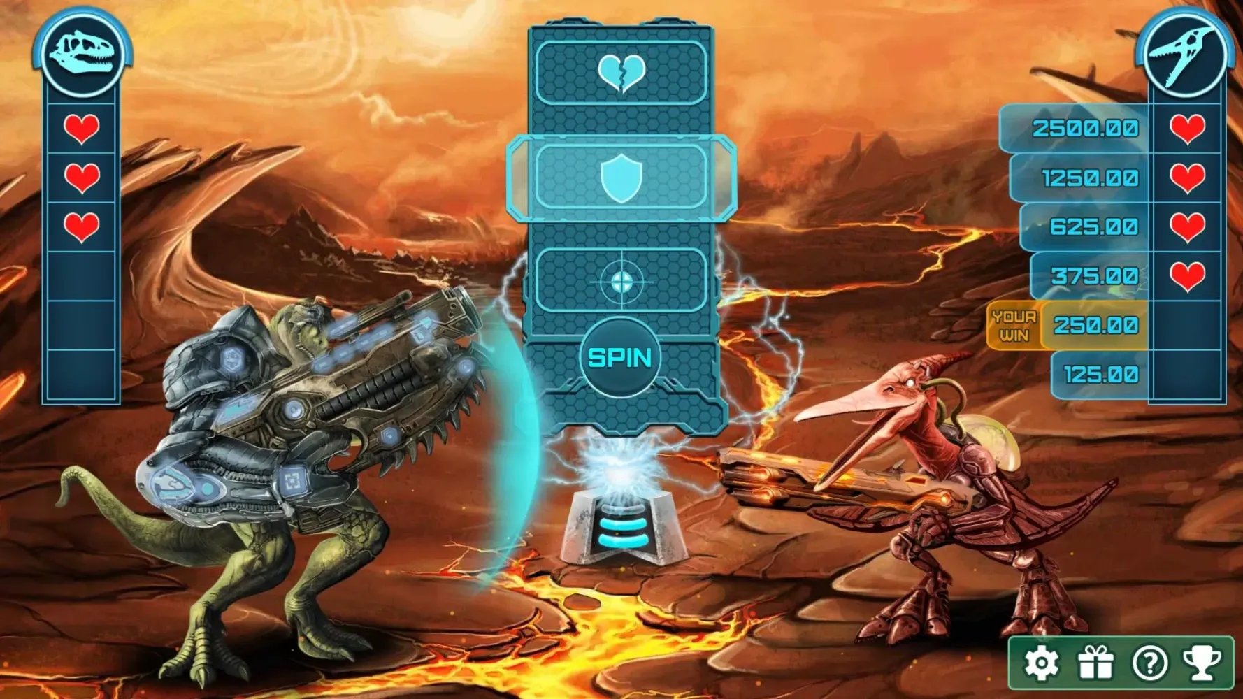 Tangkapan layar StarTrex