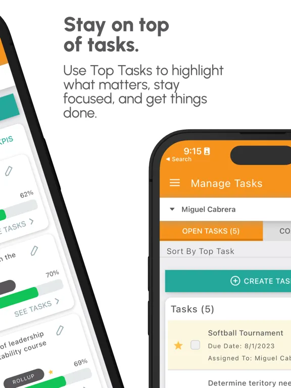 Tangkapan skrin Align Mobile iPad 