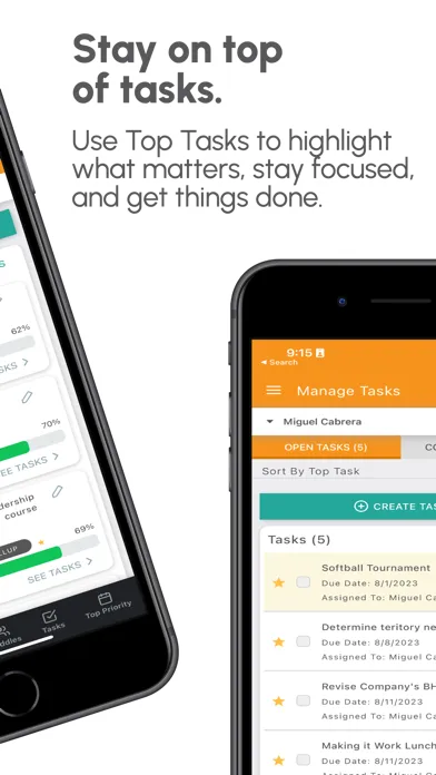 Tangkapan skrin Align Mobile