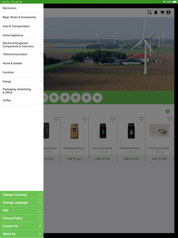 Only Eco-Friendly iPad  Screenshots