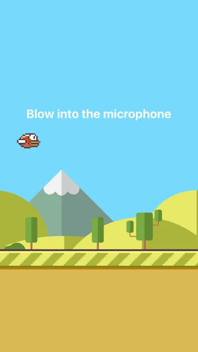 Tangkapan skrin Flappy Blow