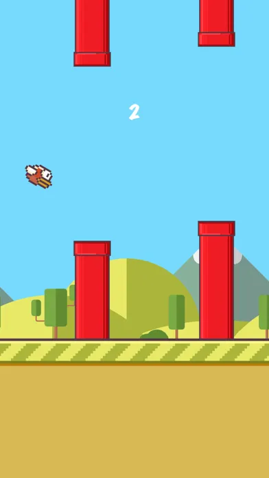Tangkapan skrin Flappy Blow