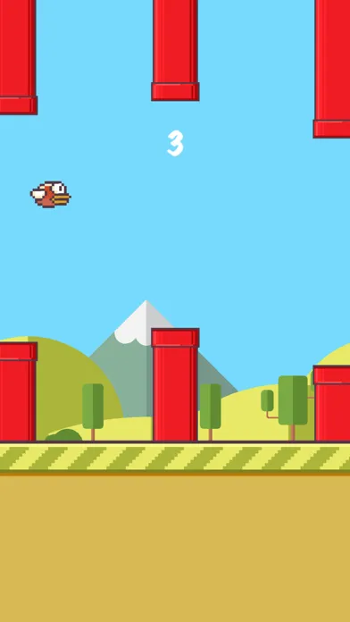 Tangkapan skrin Flappy Blow