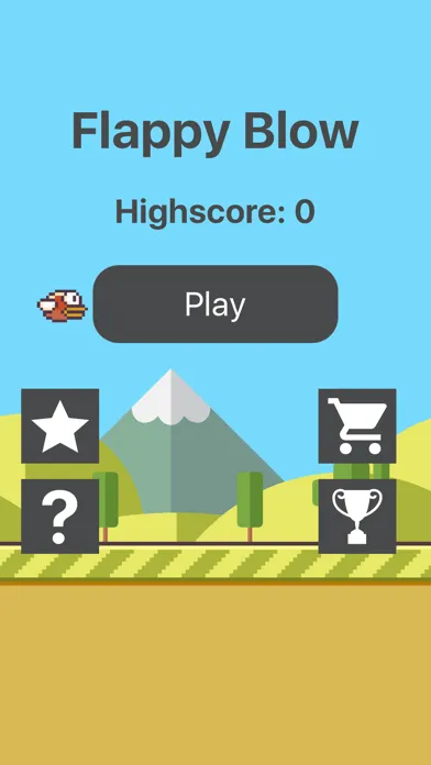 Tangkapan skrin Flappy Blow