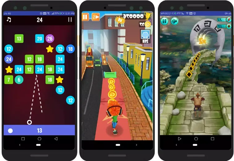 Play 50 games :All in One app Screenshots
