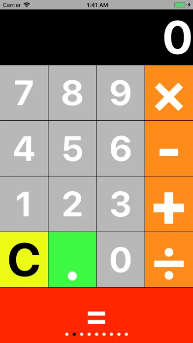 BIG Buttons Calculator應用截圖