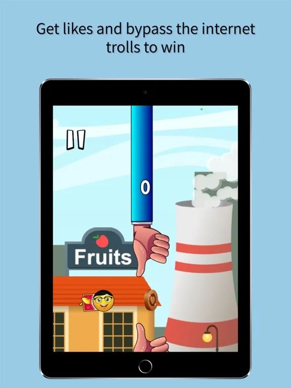 Ảnh chụp màn hình của Popn: Defeat Internet trolls iPad 