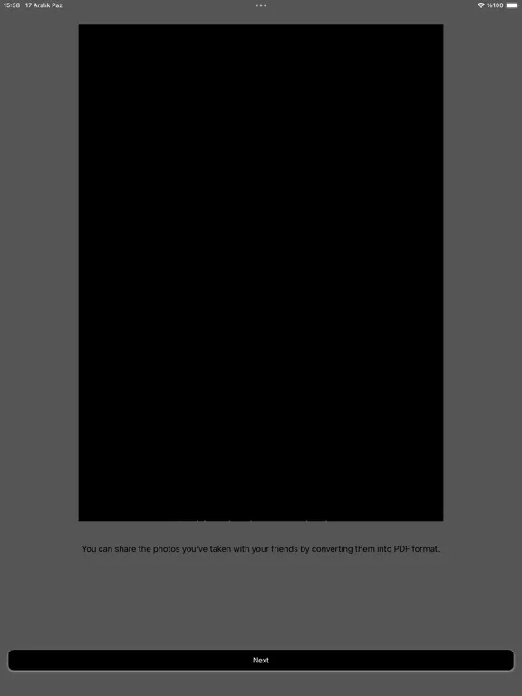Zrzuty ekranu PDF to Photo Convert iPad 