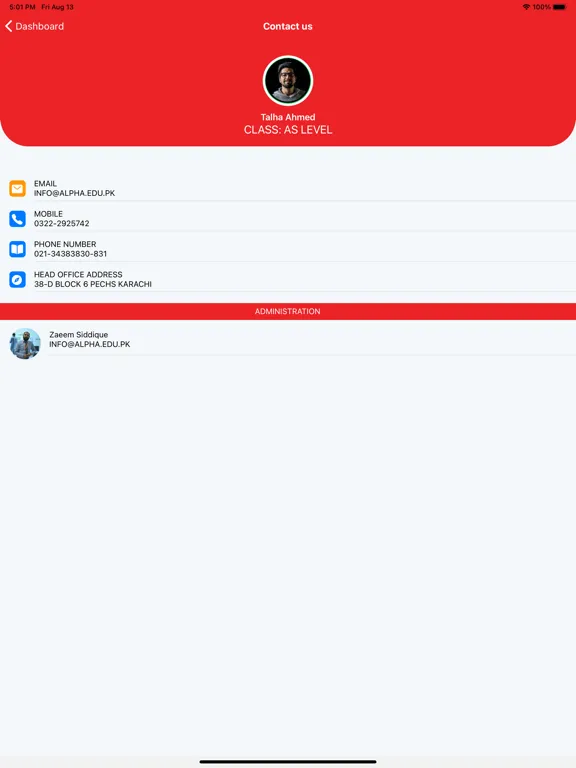 Alpha Education Network iPad  スクリーンショット