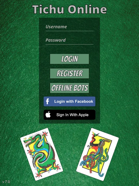 Tichu online and offline iPad  Ekran Görüntüleri