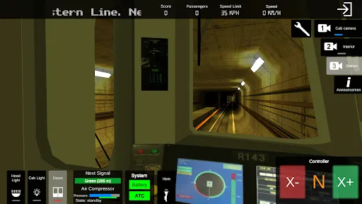 ภาพหน้าจอของ AG Subway Simulator Unlimited*