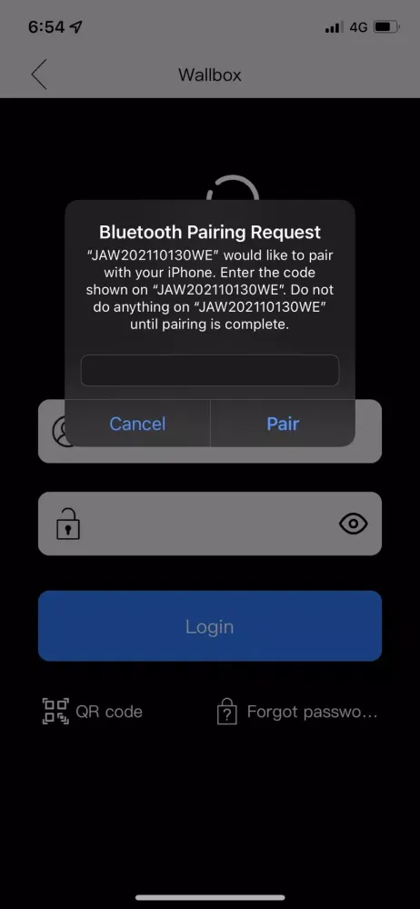 Скриншоты Wallbox Service App