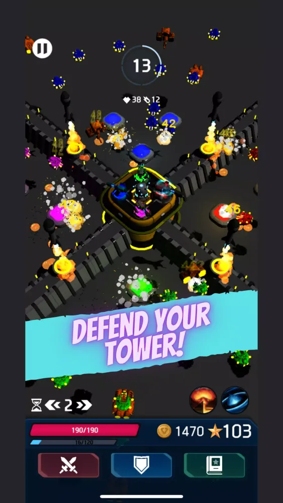 Idle Space Tower Defense! Screenshots