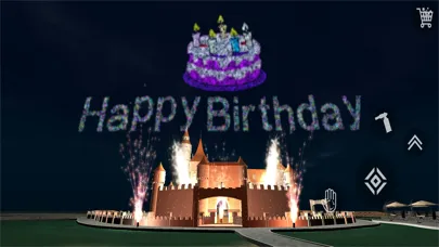 Screenshot di Fireworks Simulator 3D