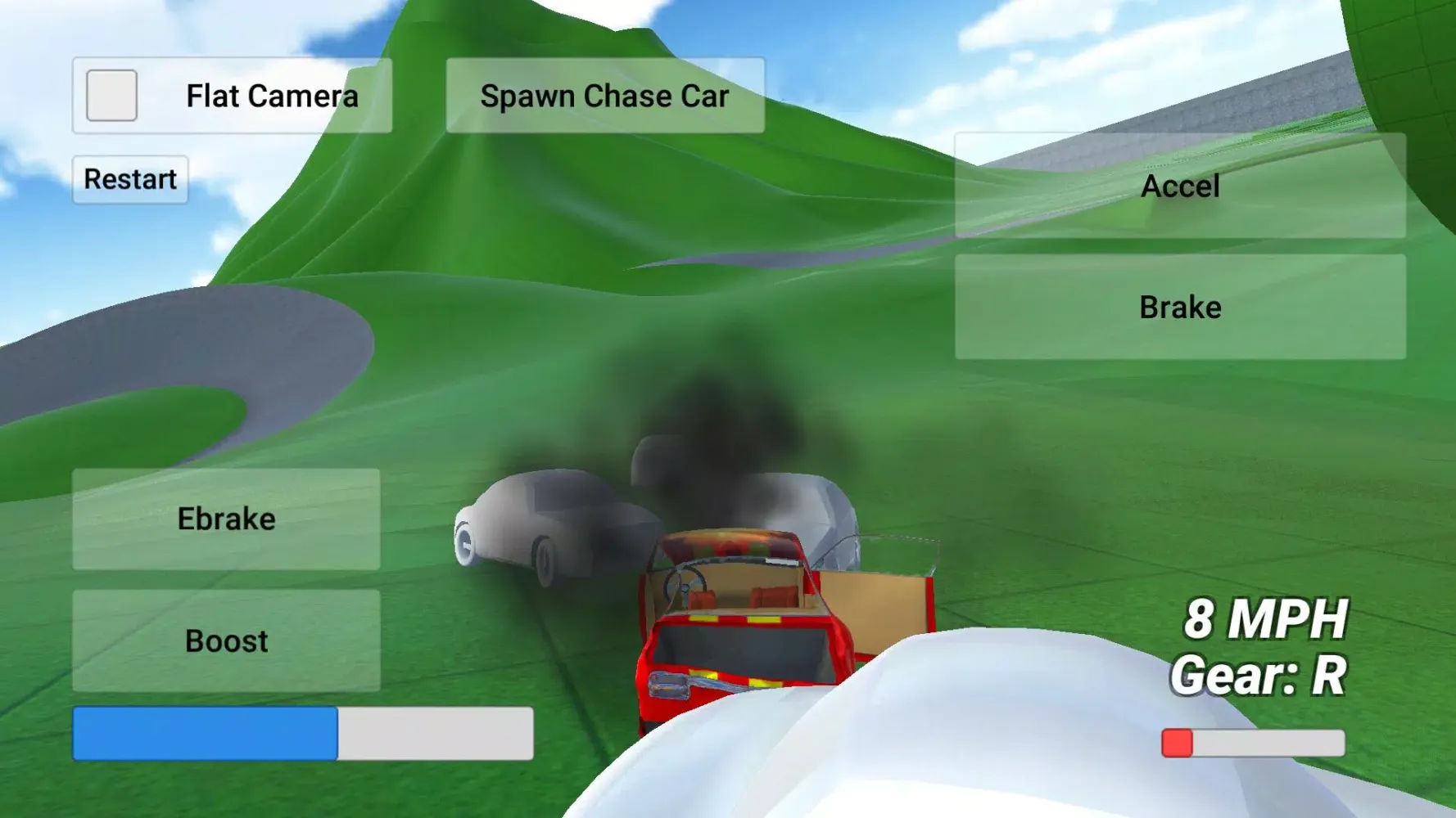 Capturas de tela do Random Car Physics