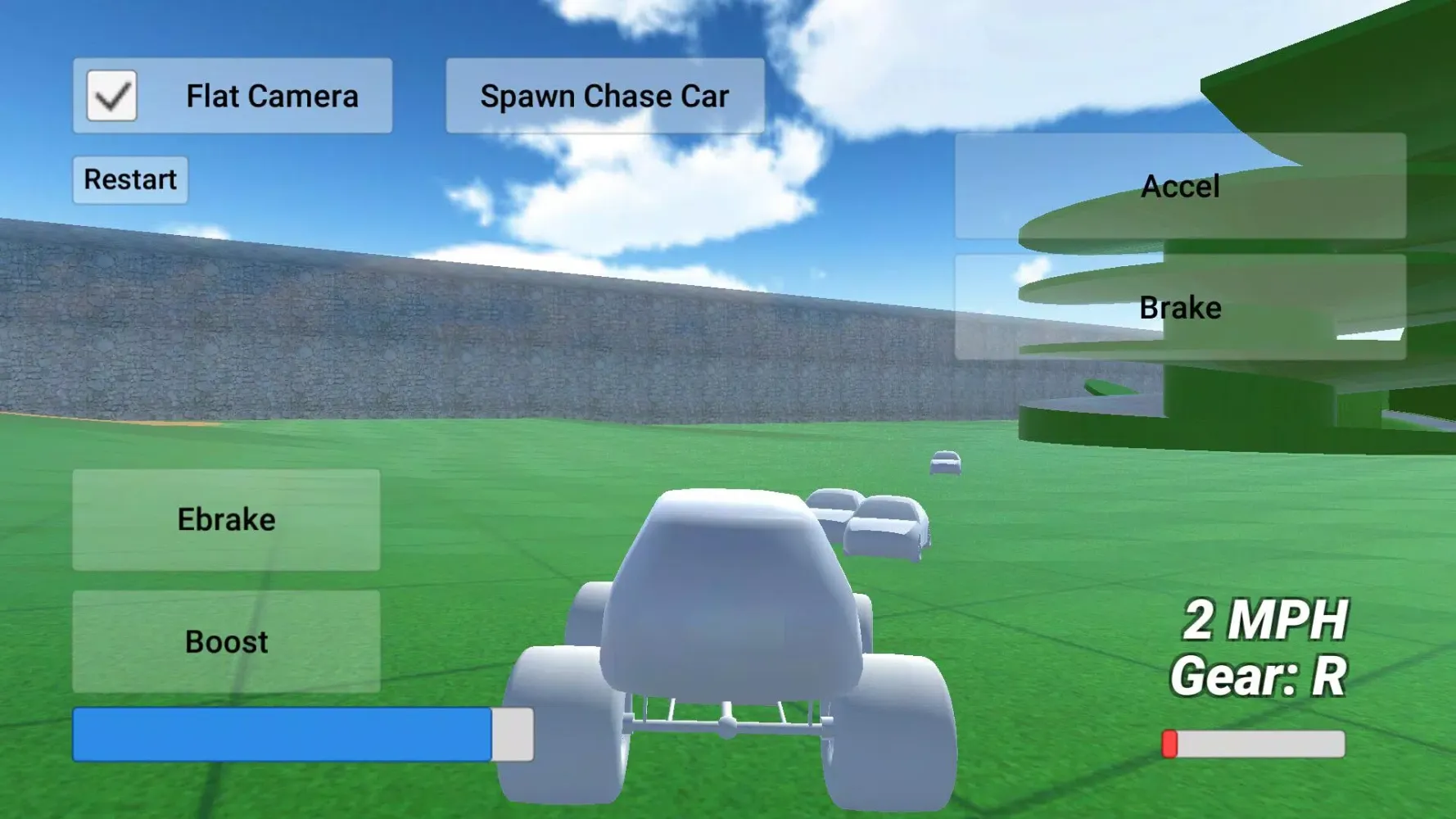 Capturas de tela do Random Car Physics