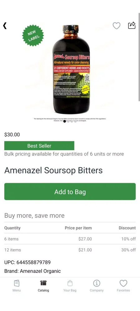 Amenazel Organic Screenshots