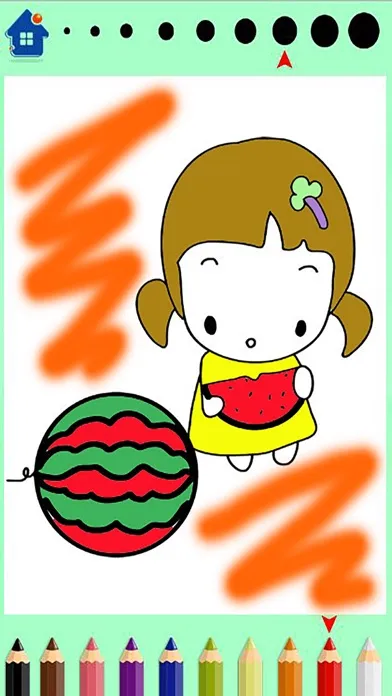 A Little princess girls-Coloring book Ekran Görüntüleri