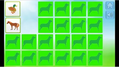 Capturas de tela do Animals-Kids Learning Memory