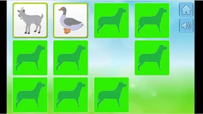 Capturas de tela do Animals-Kids Learning Memory