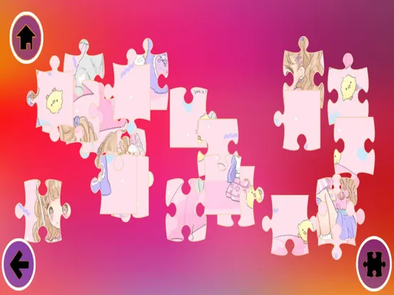 Anime Cartoon Puzzles Girls iPad  স্ক্রিনশট