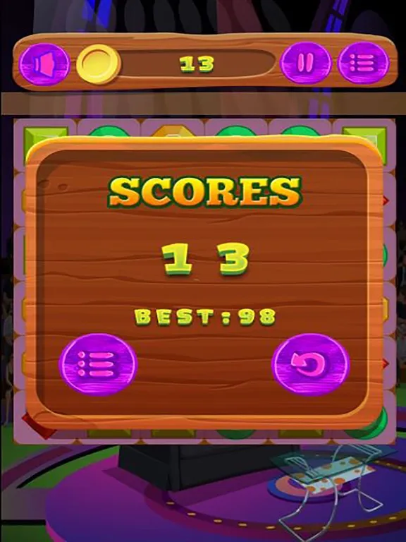 Ảnh chụp màn hình của Diamond Crush Match3 iPad 