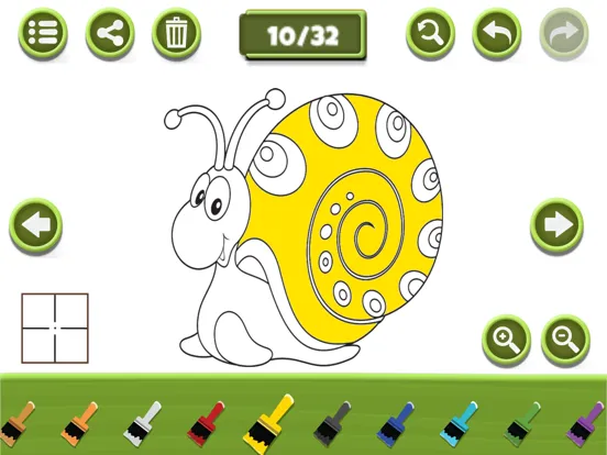 Ảnh chụp màn hình của Insect Creative Coloring iPad 