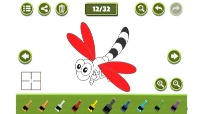 Ảnh chụp màn hình của Insect Creative Coloring