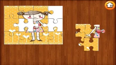 Capturas de tela do Jigsaw Education Kids Cartoons Puzzles-Free