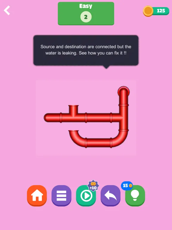 TUBING PUZZLE - CONNECT FUN iPad  Ekran Görüntüleri
