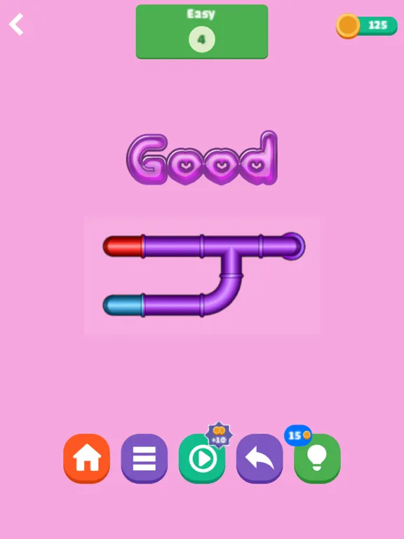 TUBING PUZZLE - CONNECT FUN iPad  Ekran Görüntüleri