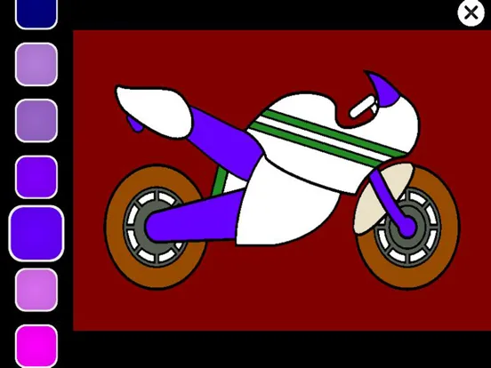 Capturas de tela do Vehicles Cars Trucks Coloring iPad 