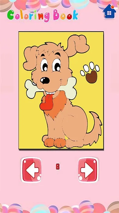 Zafari Cute Animals Coloring Book for Learning Screenshots