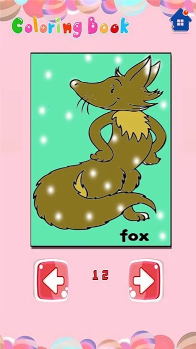 Zafari Cute Animals Coloring Book for Learning Screenshots