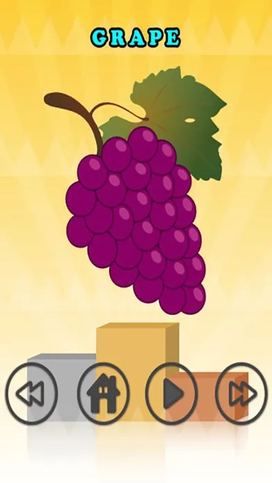 Captures d'écran de Education Fruit And Vetgetable Vocabulary Game