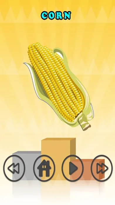 Captures d'écran de Education Fruit And Vetgetable Vocabulary Game