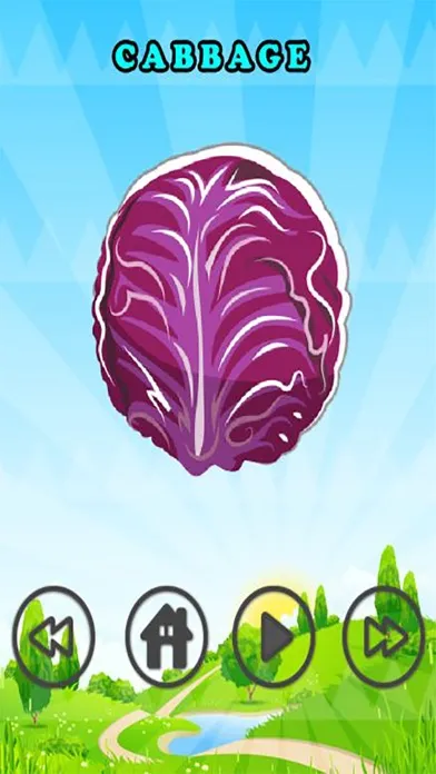 Captures d'écran de Education Fruit And Vetgetable Vocabulary Game
