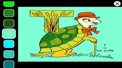Learn ABC Animal Coloring Book 스크린샷