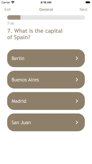 Simple Quiz应用截图