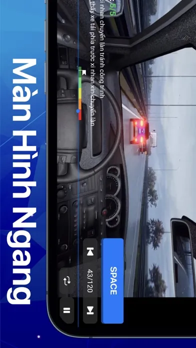 120 Câu Mô Phỏng GPLX OTOMOTO 스크린샷