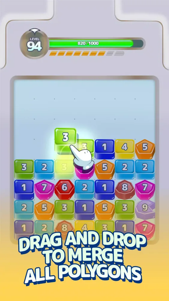 Polyblock Merge Screenshots