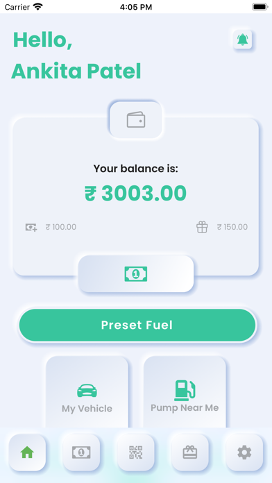 FuelUp.in Ekran Görüntüleri