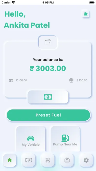 Screenshot di FuelUp.in