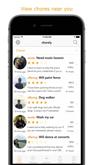 Captures d'écran de Chorely - Chores Made Easy