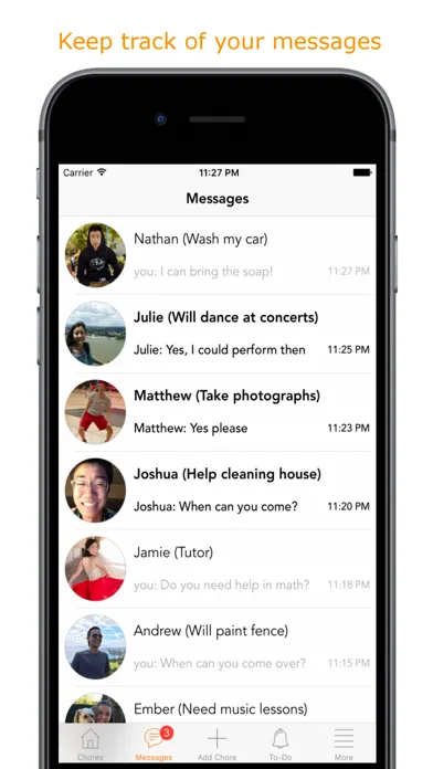 Captures d'écran de Chorely - Chores Made Easy