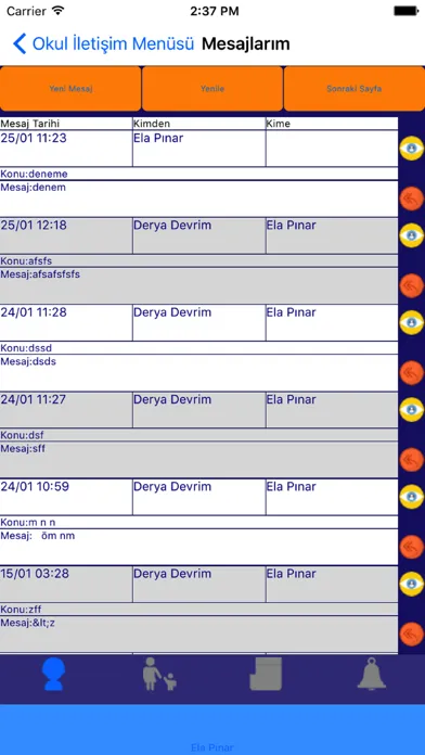Anaokulum Online Ekran Görüntüleri