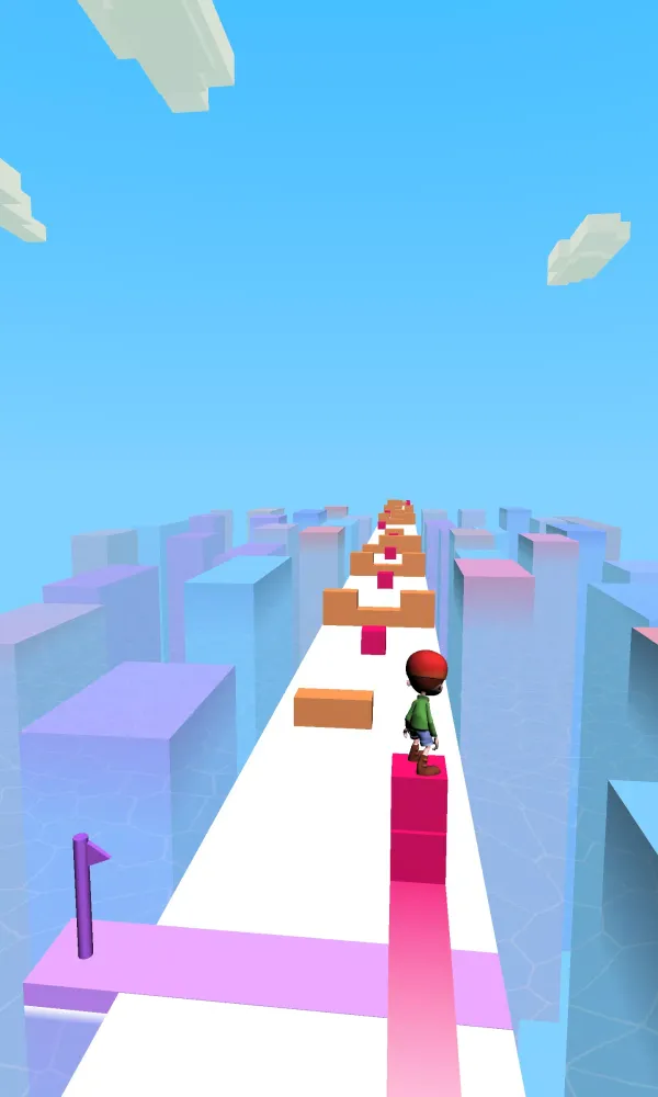 Surfer Boy On Cube 3D Screenshots