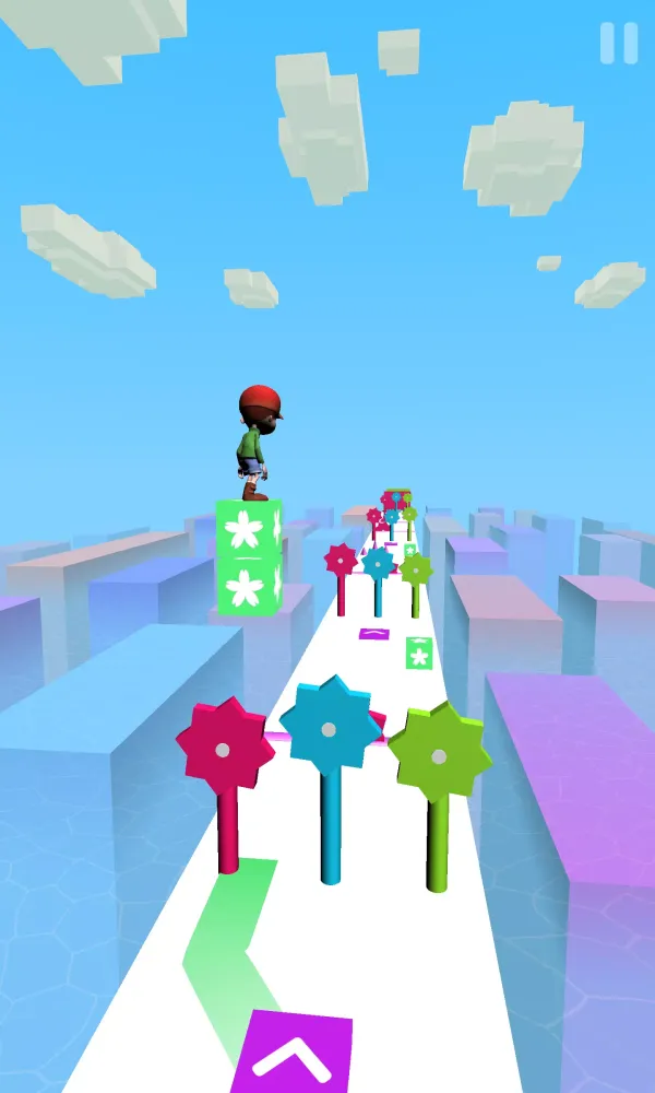 Surfer Boy On Cube 3D Screenshots